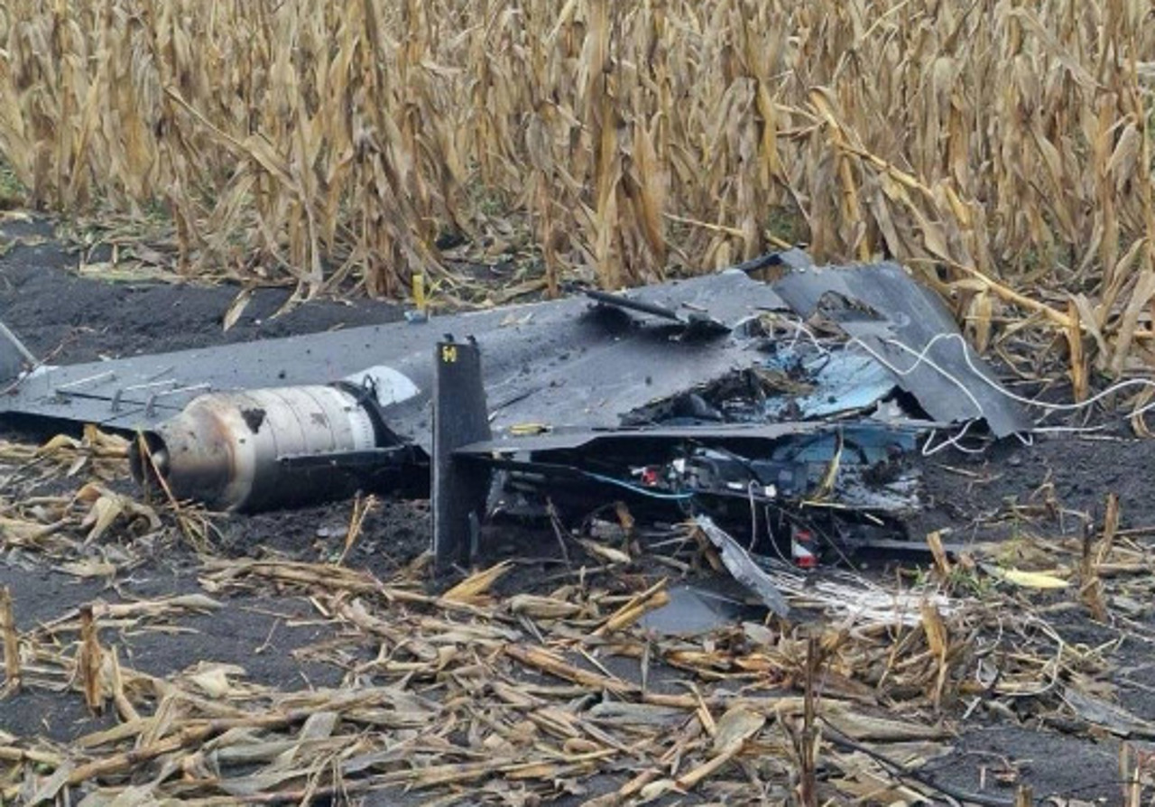 O dronă a căzut la 100 de metri de o locuință din Telenești. Poliția a încercuit zona