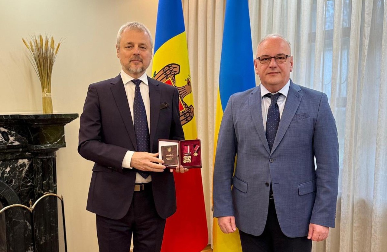 Sergiu Prodan, decorat cu Ordinul „Pentru Merit” de către autoritățile ucrainene
