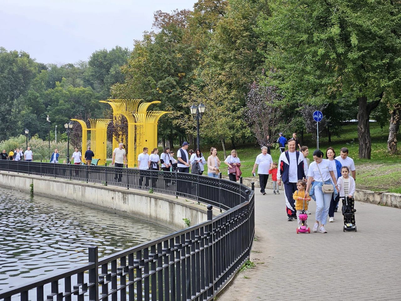 „Promenada Inimilor”, organizată la Chișinău de Ziua Mondială a Inimii