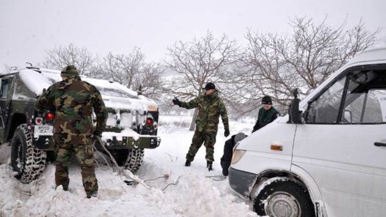 Intervenții de urgență contra poleiului: Armata, carabinierii și serviciile speciale, mobilizate de Guvern