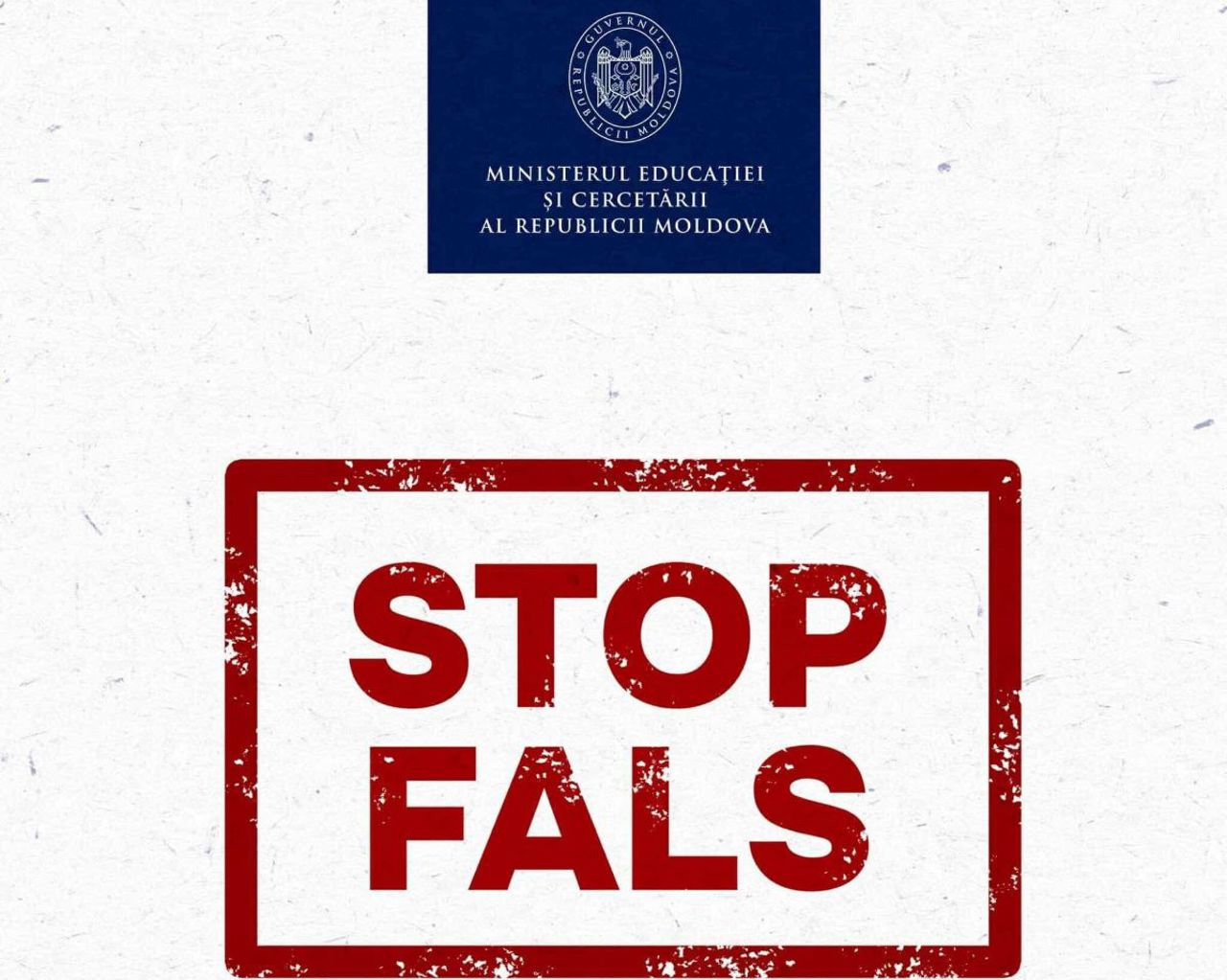 MEC dezminte: mesajul despre activitățile politice nu vine de la minister