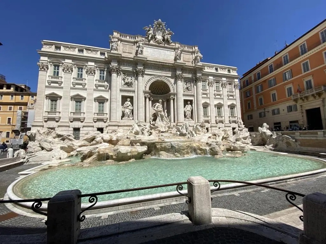La Roma, accesul la Fontana di Trevi este cu plată din 7 ianuarie  