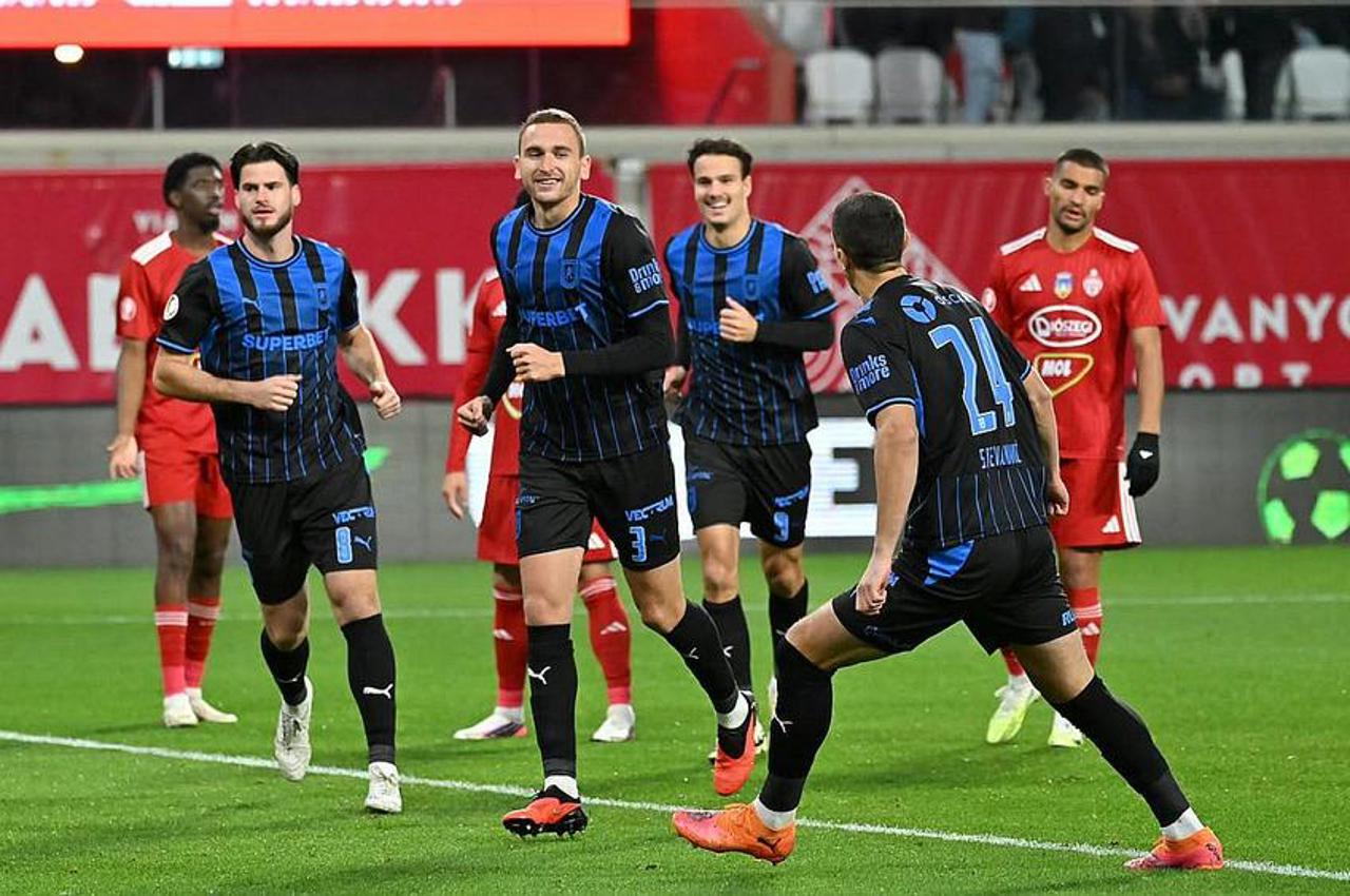 Universitatea Craiova a urcat pe locul 2 în clasamentul Superligii românești de fotbal 