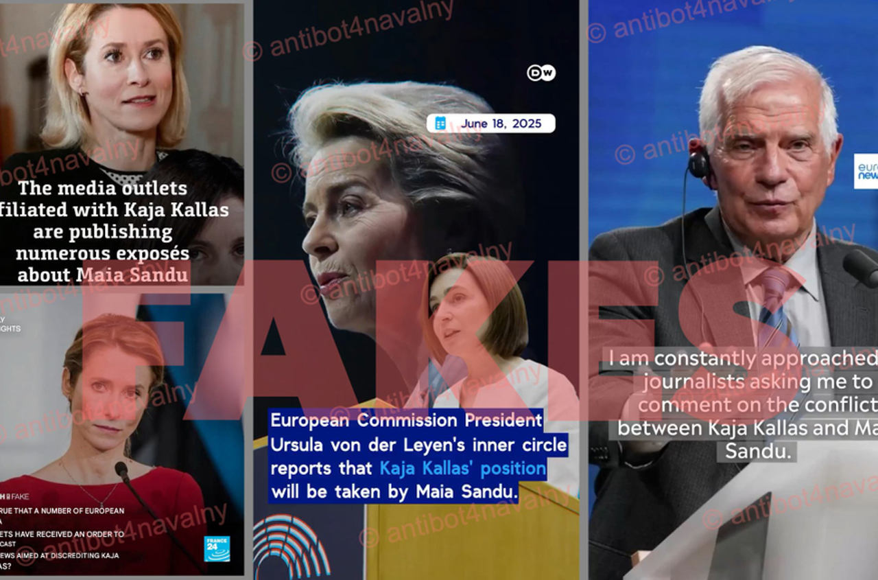 "Matrioshka" network aims to discredit Maia Sandu and undermine Western support for Moldova