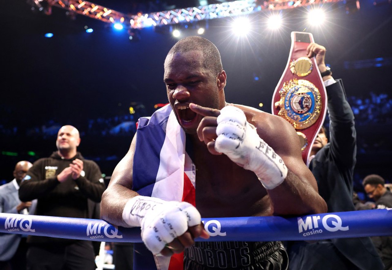 Daniel Dubois a fost la pus la podea, însă l-a învins în cele din urmă pe Fabio Wardley