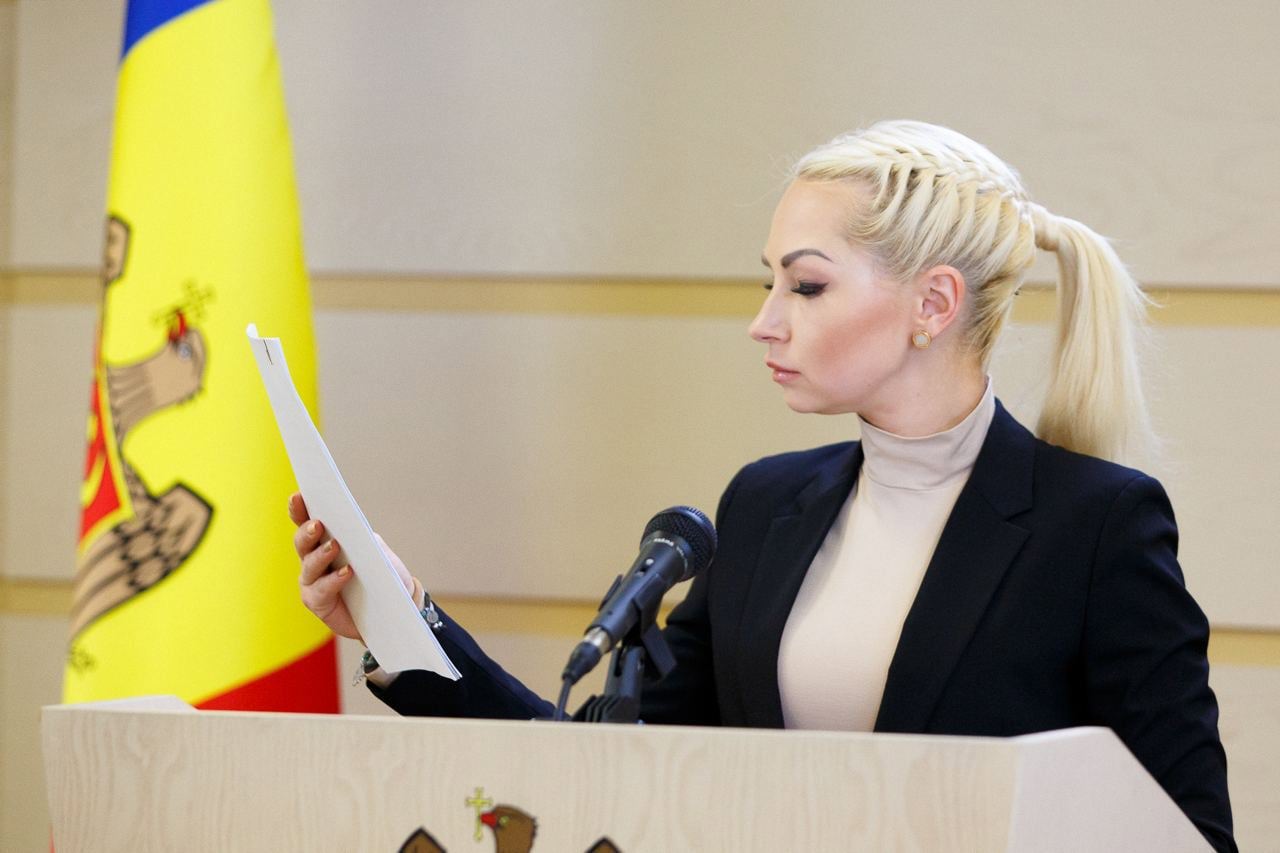 Marina Tauber a fost eliberată din arestul la domiciliu