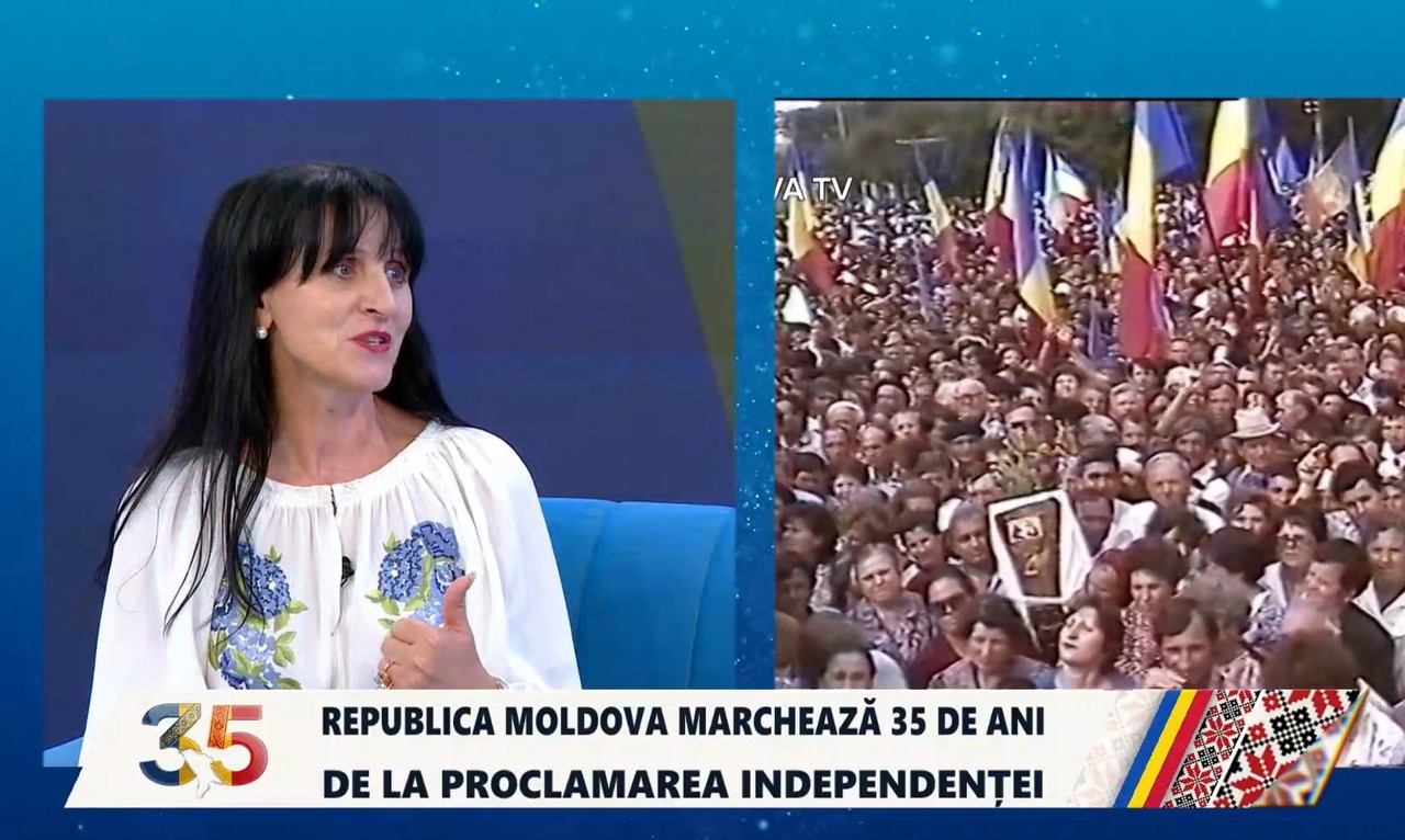 Lecția de libertate: Cum le predă Daniela Vacarciuc elevilor săi memoria independenței
