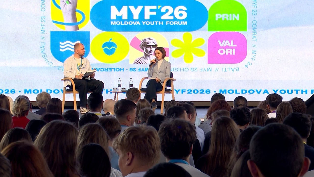 Moldova Youth Forum, la Holercani: Peste 500 de tineri discută cu autoritățile problemele care îi preocupă