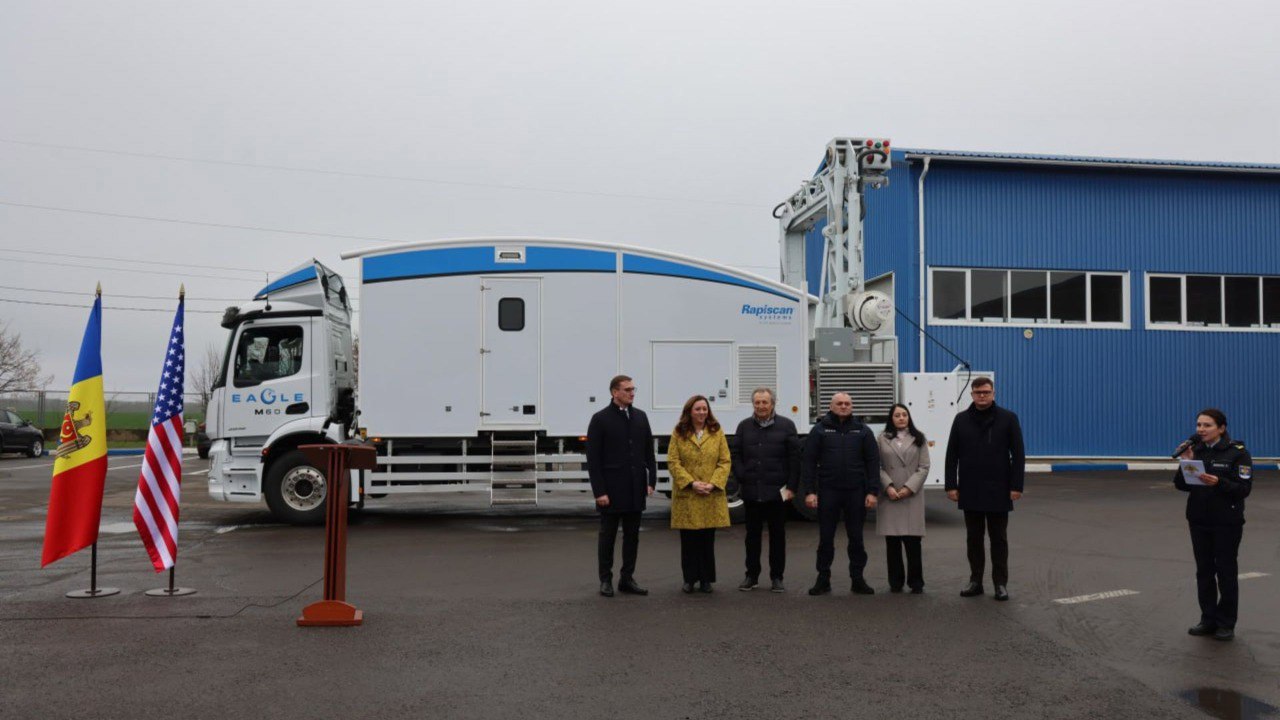 New mobile scanner strengthens security at the Moldova–Ukraine border