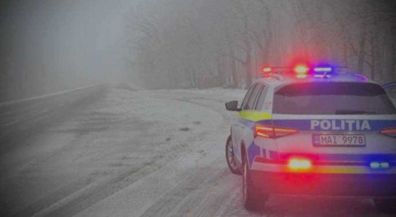 Chiciură și polei pe drumuri: Poliția avertizează asupra riscului de accidente