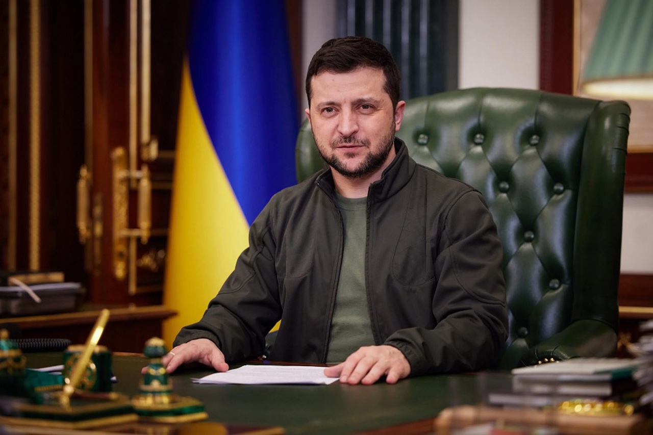 Volodymyr Zelenskiy will speak during a video conference on the Olympic Games in Paris