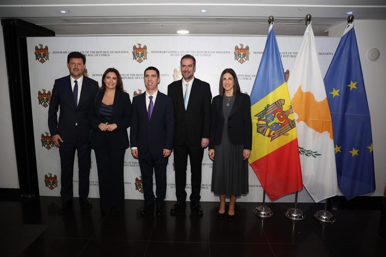 Ioannis Georgoulas va conduce Consulatul Onorific al R. Moldova din Nicosia: „Sunt deosebit de onorat”