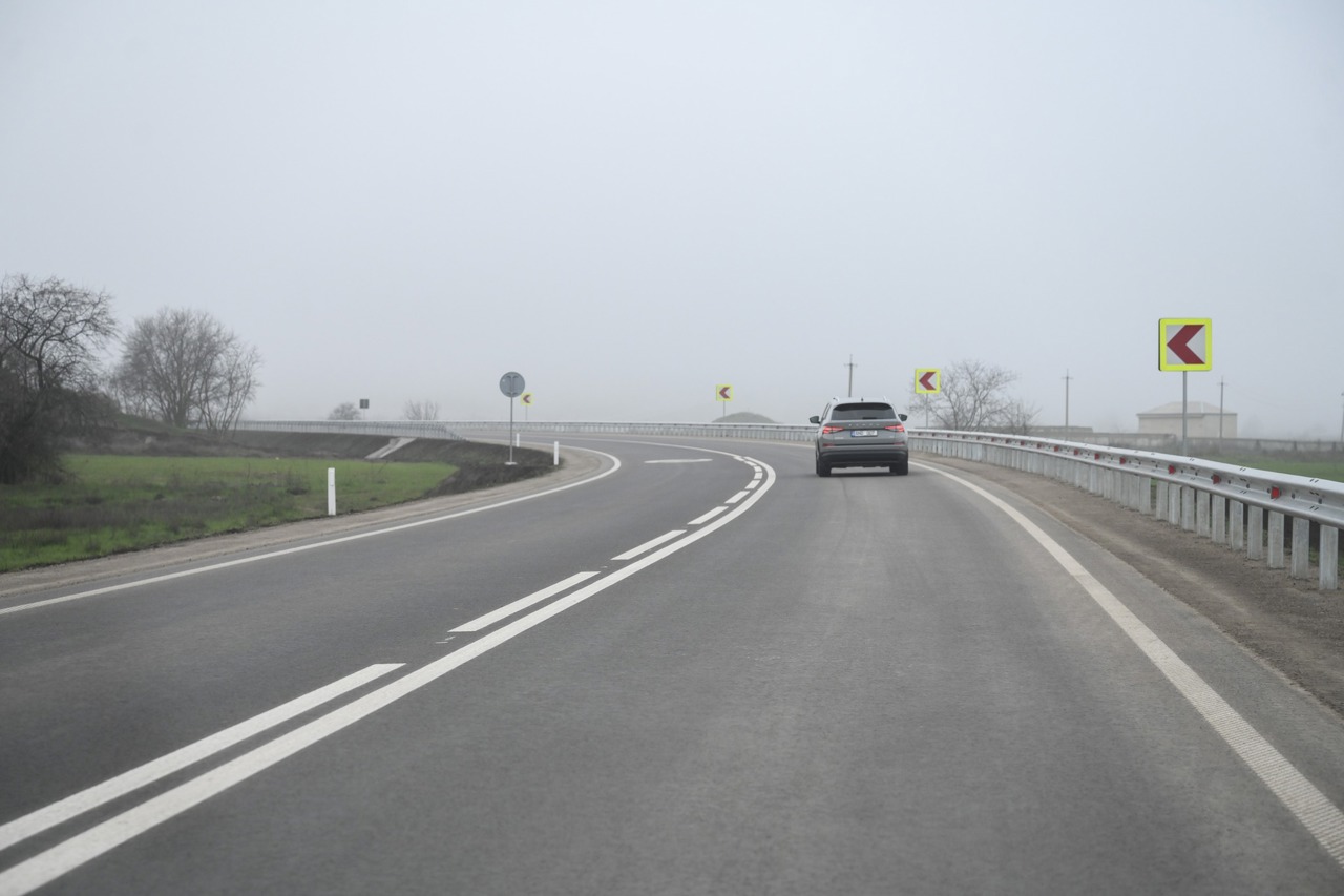Un sector important de drum din Vulcănești, funcțional din 18 decembrie, după lucrări de reabilitare  