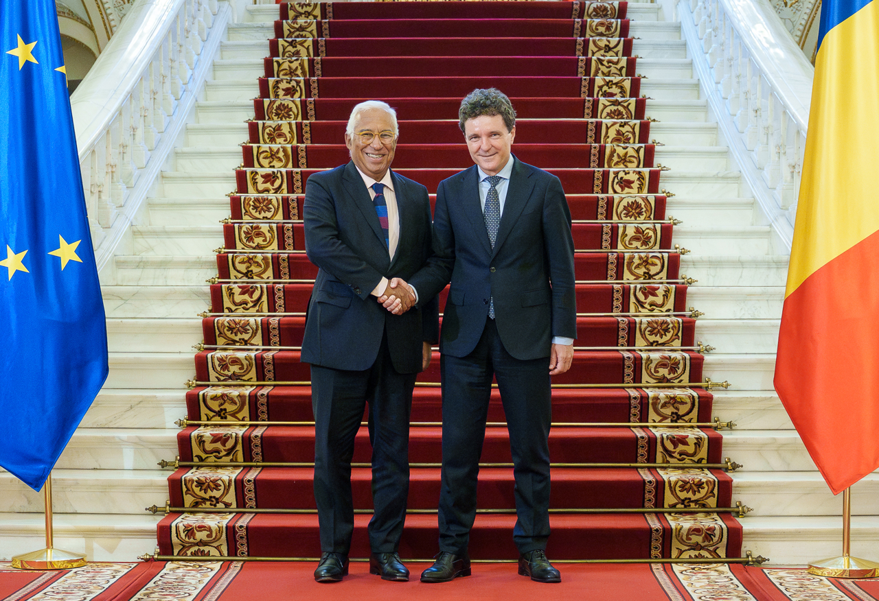  Interesul României pentru continuarea procesului de aderare a R. Moldova la UE, subiect de discuție între Nicușor Dan și Antonio Costa 