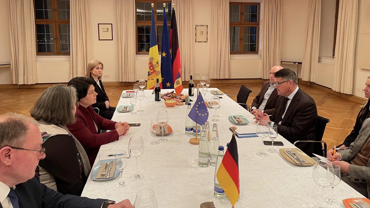 Intensificarea colaborării dintre țara noastră și Landul federal Hessen, discutată de Natalia Gavrilița și premierul Boris Rhein