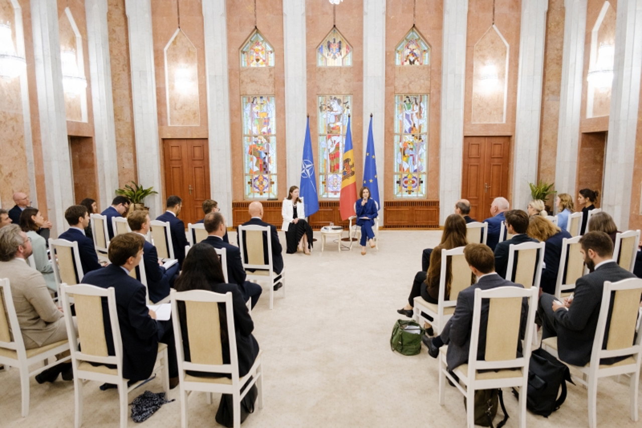 Membrii Comitetului Politic al NATO, la Chișinău: Au vorbit cu Maia Sandu despre cooperare și securitate 