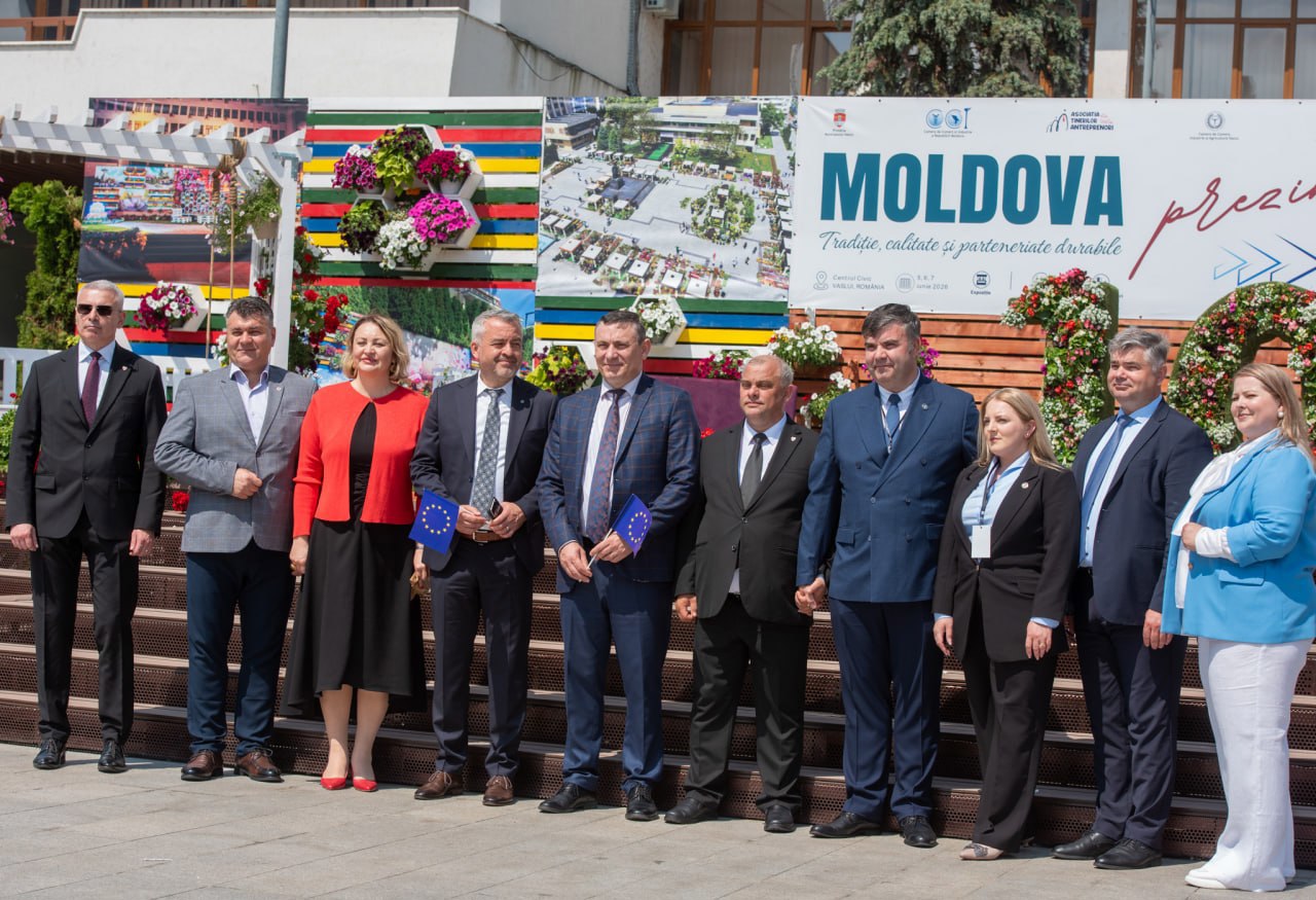 Produse moldovenești, promovate la Vaslui: Expoziția „Republica Moldova Prezintă”, la a doua ediție