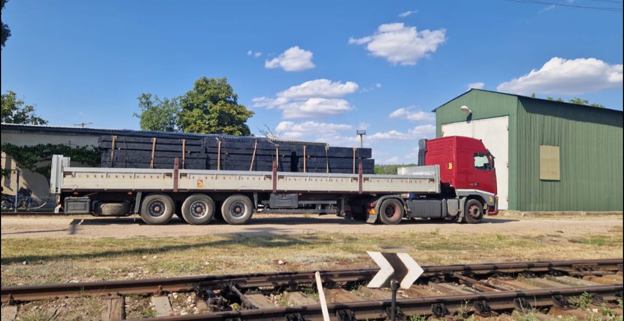 Cantemir–Fălciu railway bridge rehabilitation begins as CFM receives first batch of materials