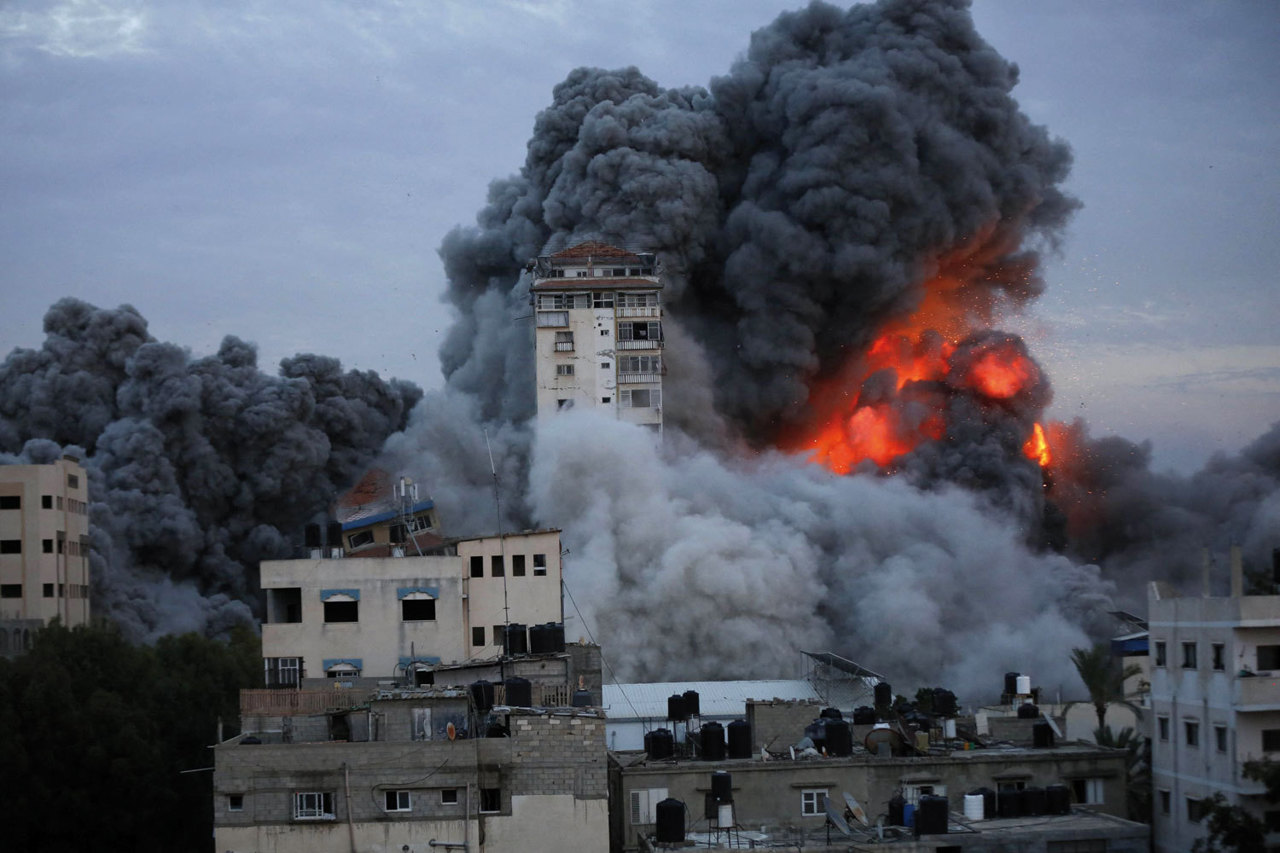 The Israelis have started stocking up on food