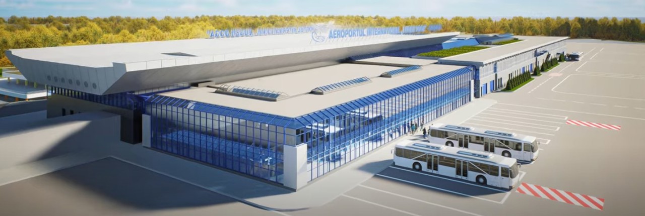 Aeroportul Internațional „Eugen Doga” începe modernizarea terminalului de pasageri cu o investiție de peste 700 de milioane de lei