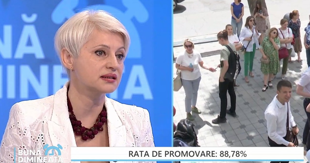 Rata mai mică de promovare la examenele de absolvire a gimnaziului reprezintă o „imagine mai clară despre realitatea din școală”, susține Lilia Ivanov