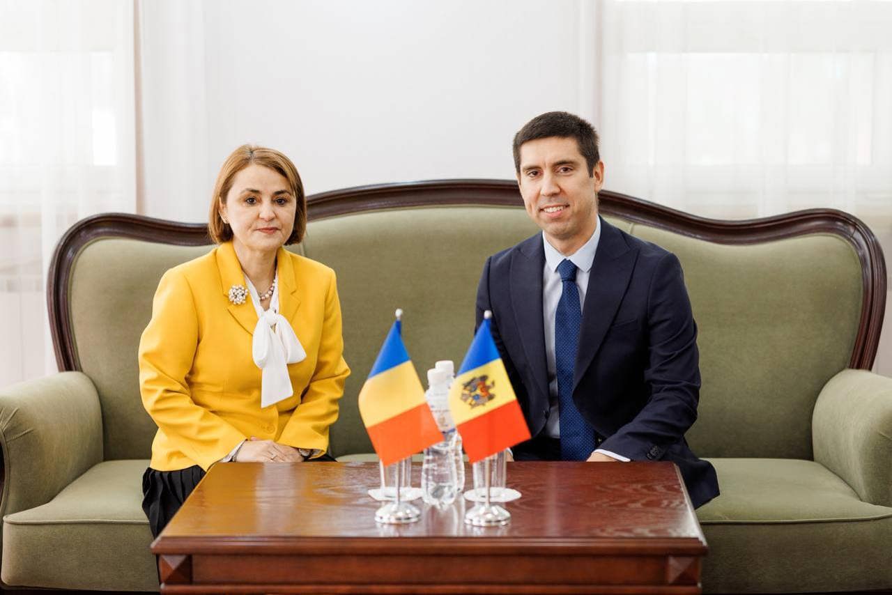 Луминица Одобеску и Михай Попшой, встреча в Кишиневе. Румыния подтверждает свою поддержку реформ в Молдове 