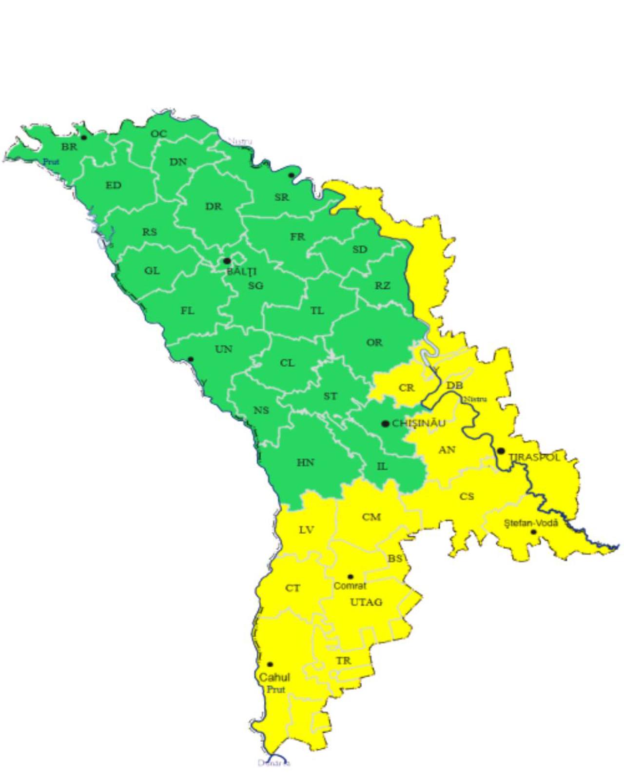 Предупреждение о жаре в Молдове: объявлен желтый уровень опасности на юге и востоке страны