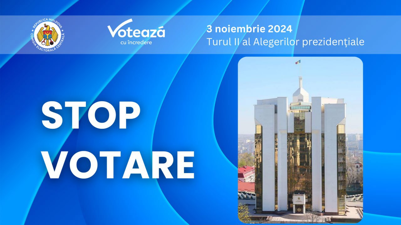 Stop vot în Republica Moldova! Aproape toate secțiile de votare din țară și-au închis ușile