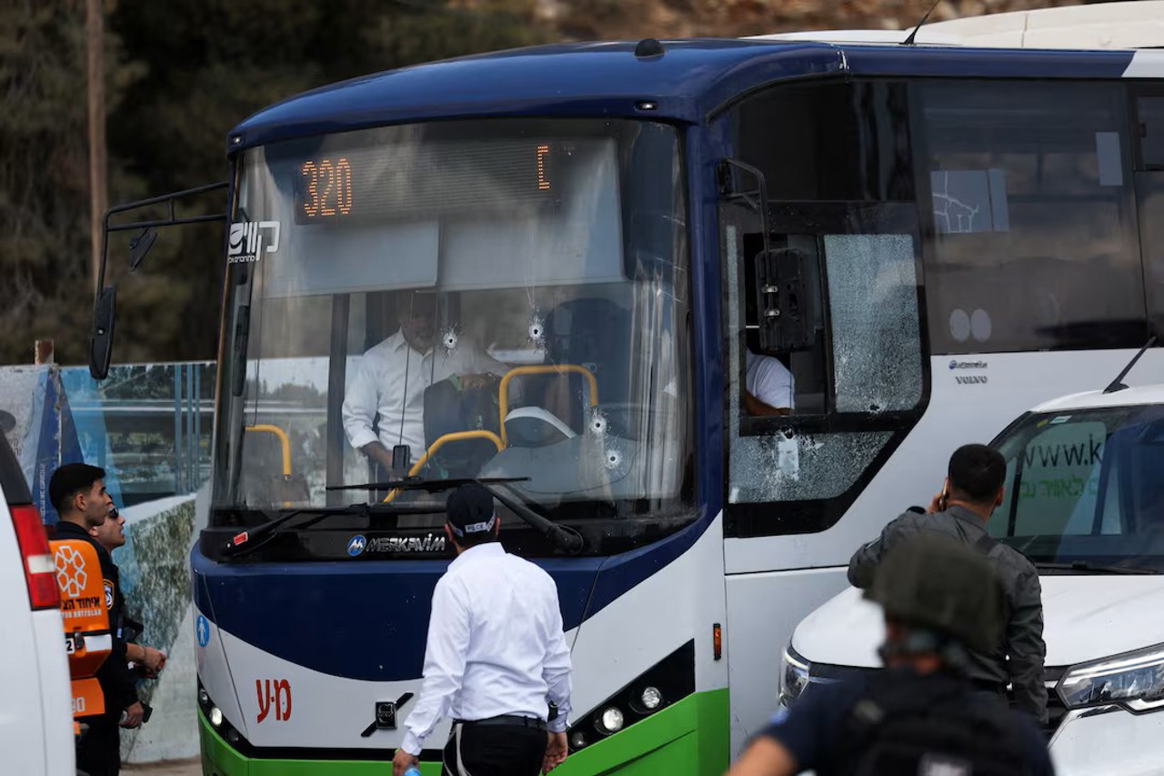 Four killed in Jerusalem shooting attack, Israeli police say attackers dead