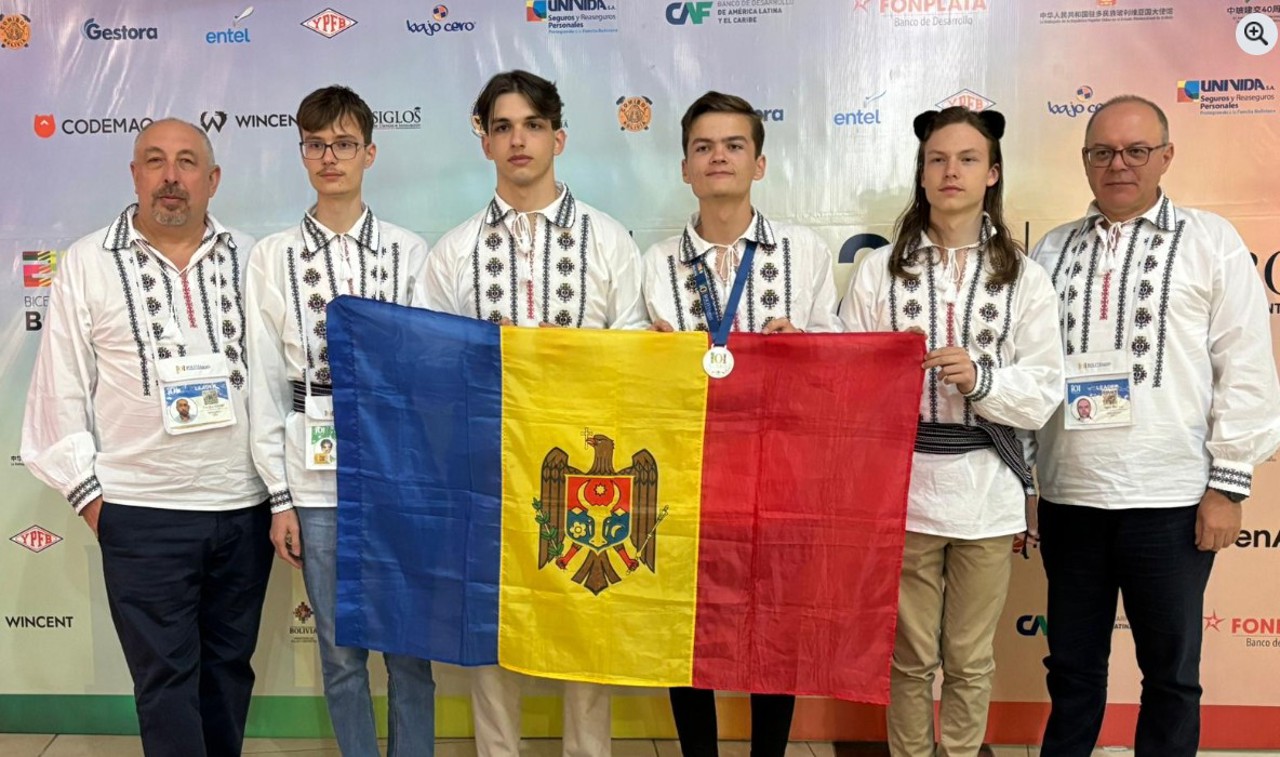 Moldova wins silver at International Olympiad in Informatics