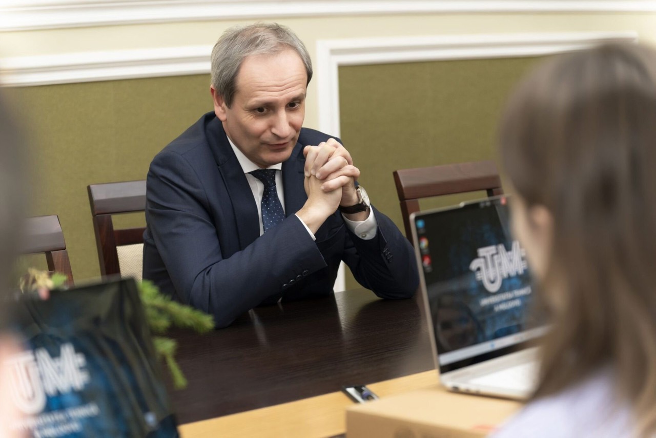 Viorel Bostan, rectorul Universității Tehnice a Moldovei 
