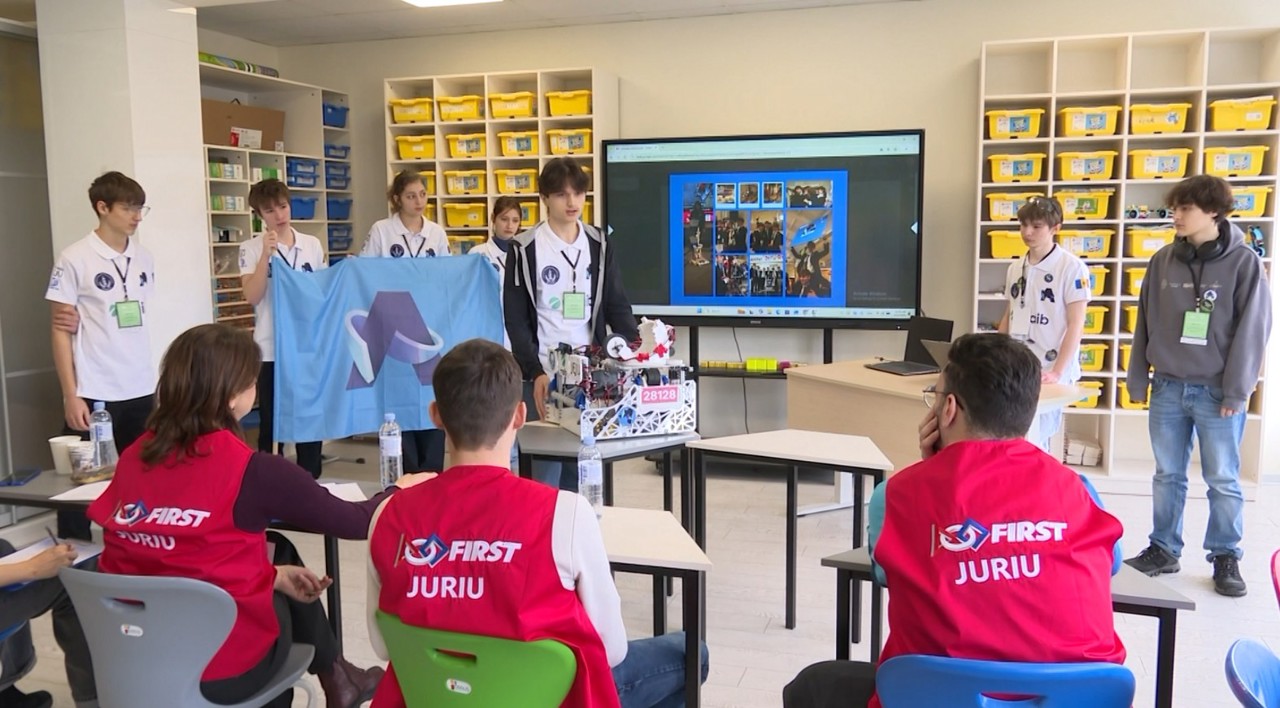 Robotics Championship in Chișinău: 250 students test their ingenuity