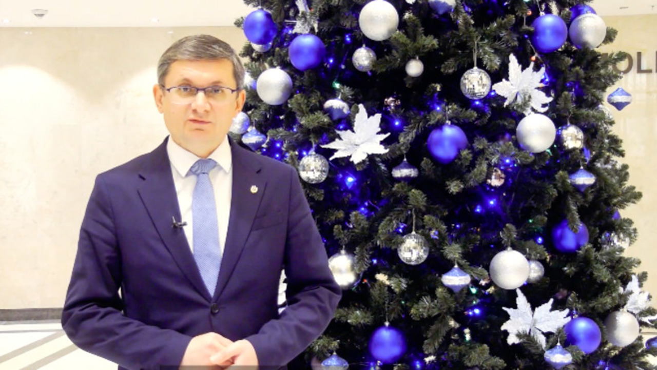 VIDEO// Igor Grosu, Christmas message: "This year we showed the whole world that we are true Europeans"