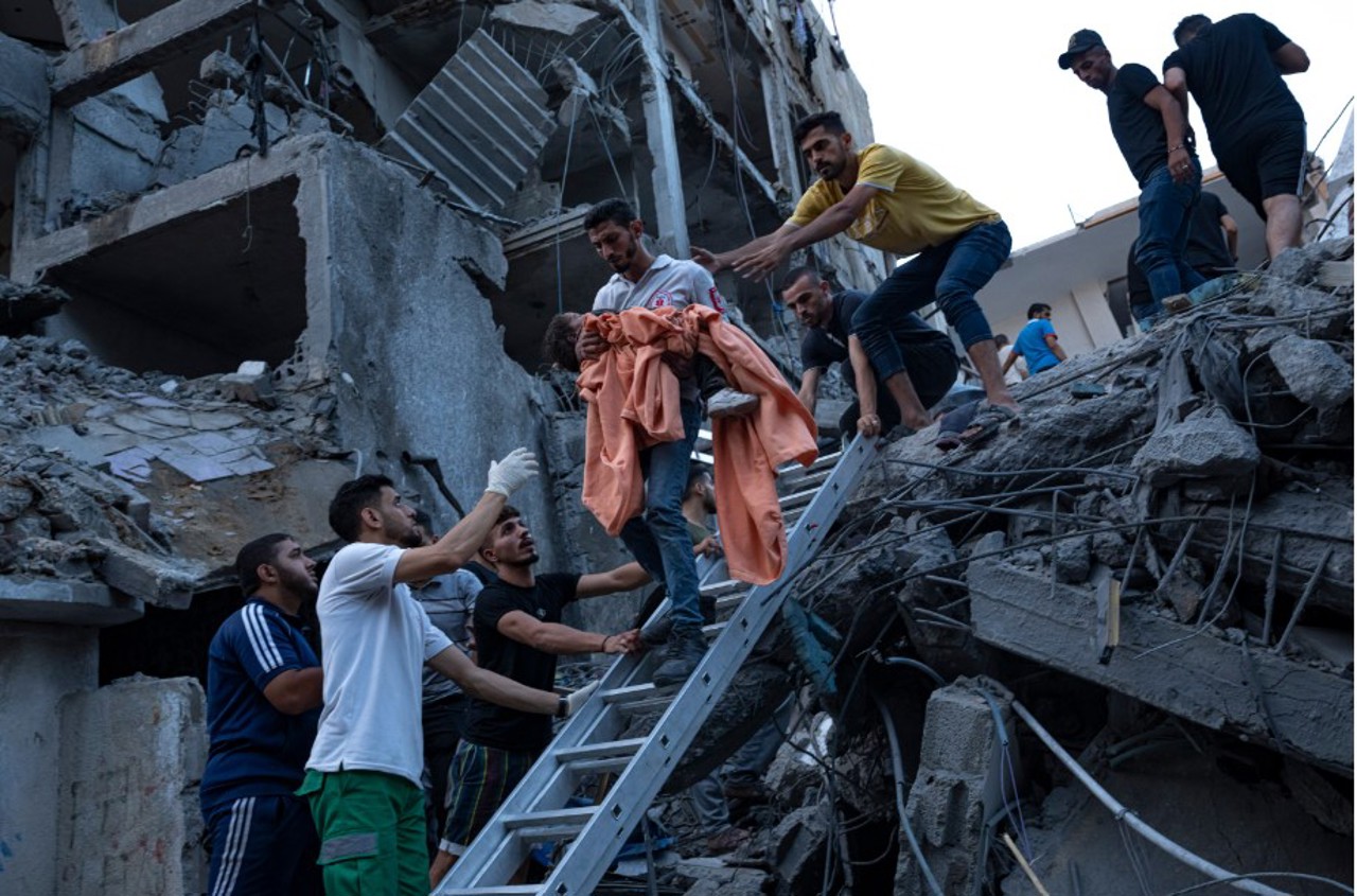 Gaza hospitals risk becoming morgues as Israel bombs enclave, says Red Cross