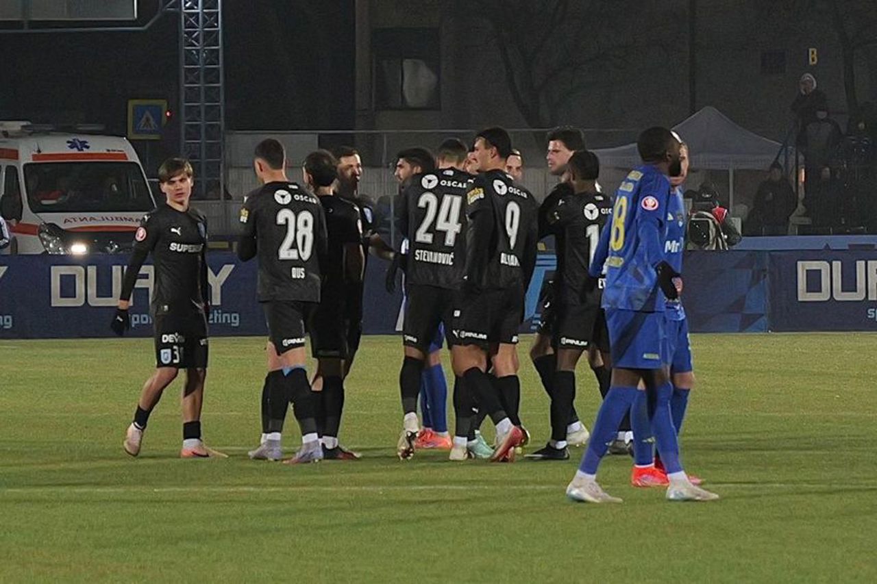 CS Universitatea Craiova a câștigat un nou meci în Superliga românească de fotbal 