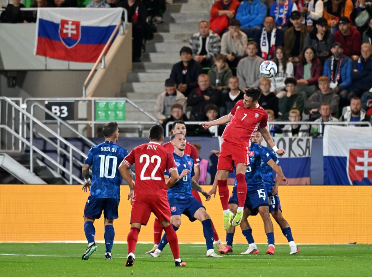 Liga Națiunilor | Republica Moldova a cedat în fața Slovaciei cu 0-2