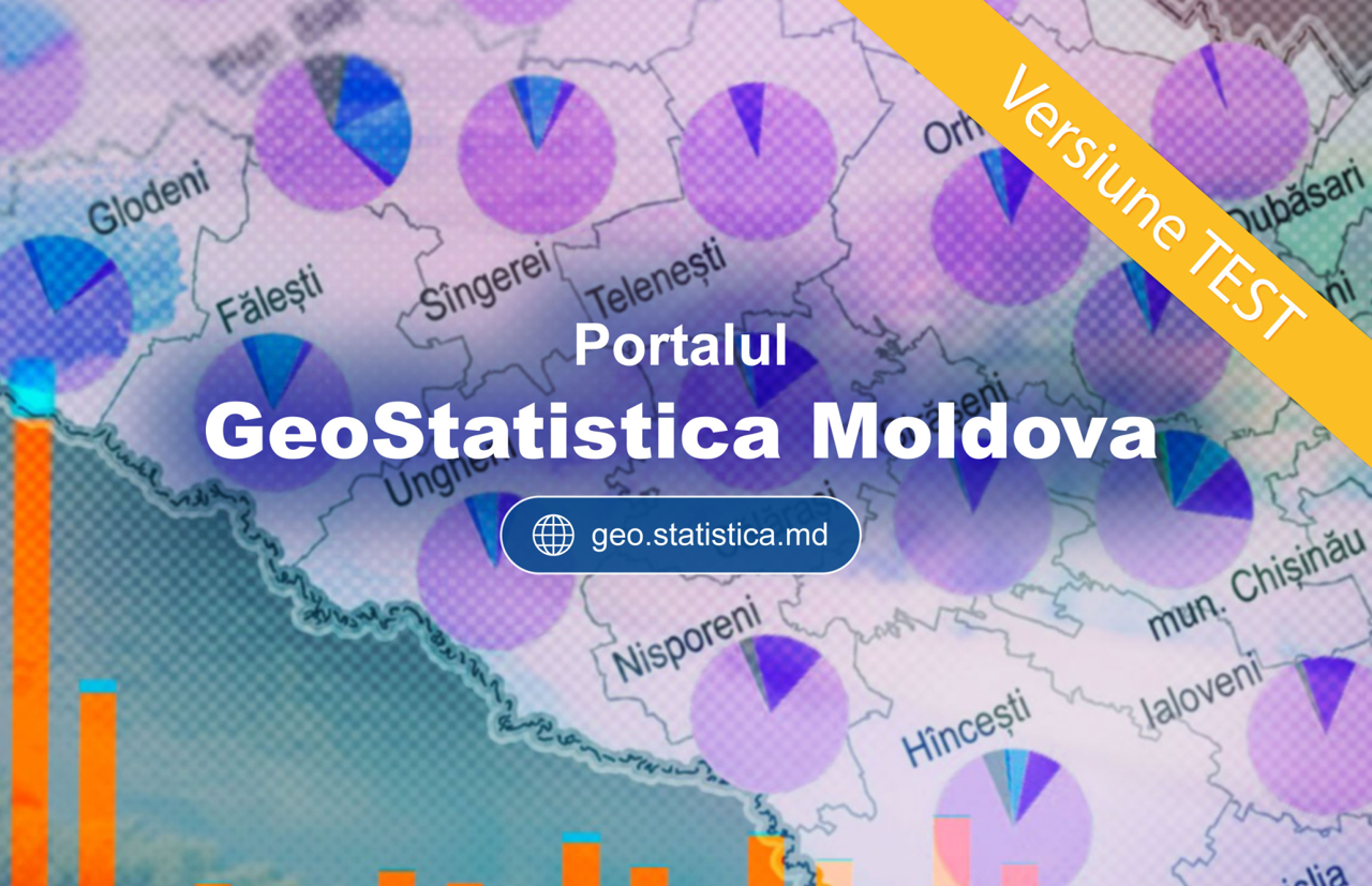 "GeoStatistica": Interactive maps of all statistical data for Moldova