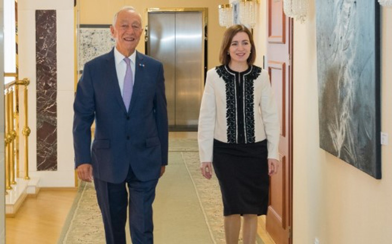 Maia Sandu and Marcelo Rebelo de Sousa will participate in the Moldovan-Portuguese investment forum