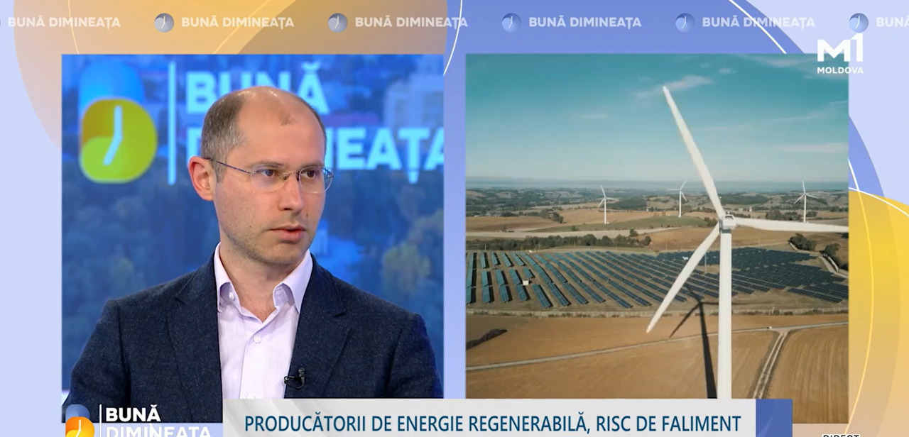 Expert: Republica Moldova produce mai multă energie verde, dar nu o poate valorifica eficient