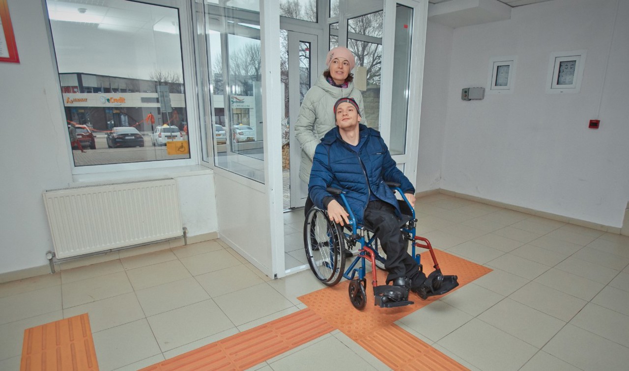 Centrul raional de tineret Nisporeni, accesibil și pentru persoanele cu dizabilități