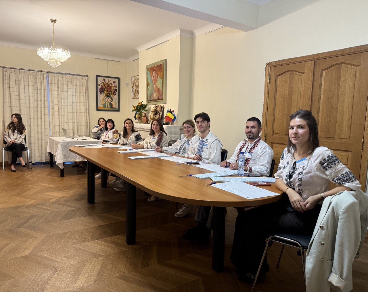 TRM, membre Șezătoare Bruxelles în comisia electorală de la Ambasada Republicii Moldova în Belgia, 28 septembrie 2025