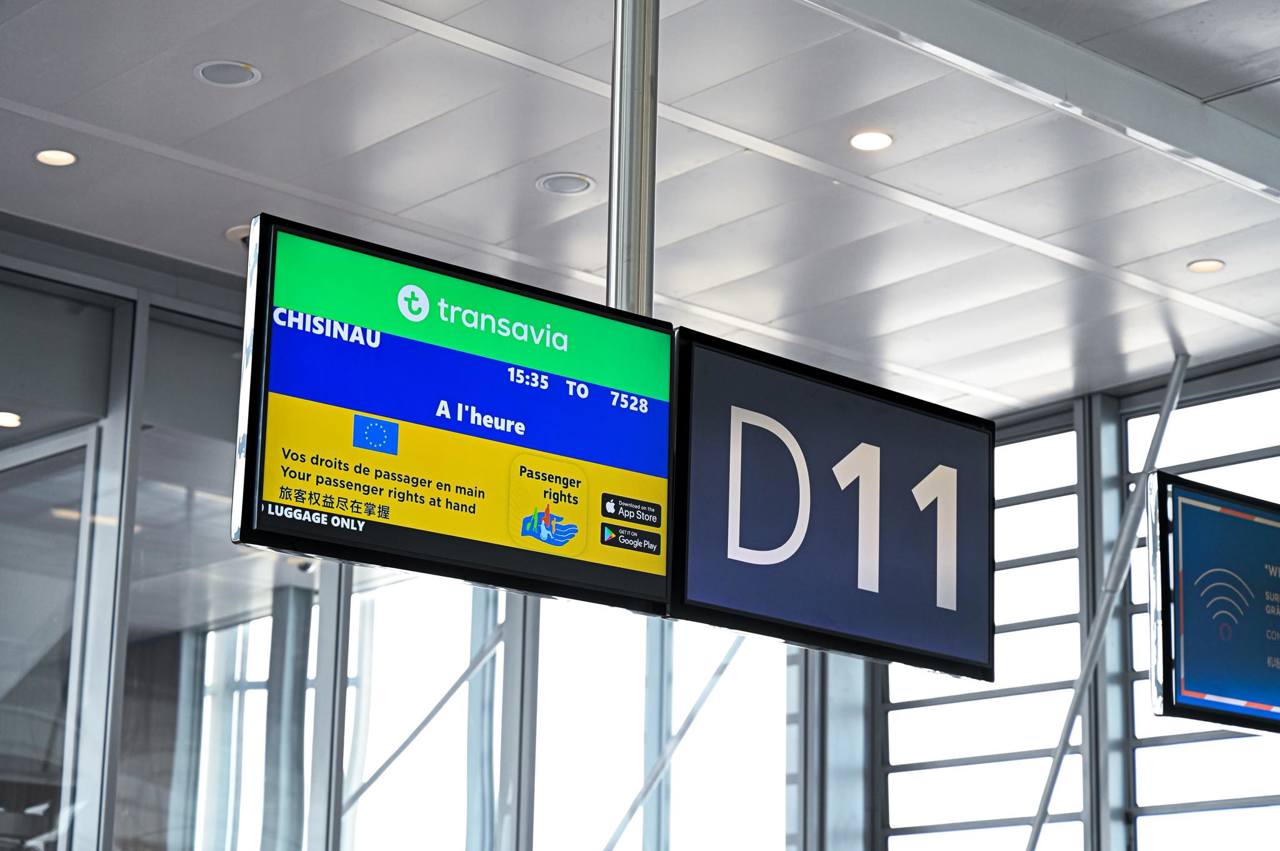 Paris Orly-Chișinău direct flight takes off