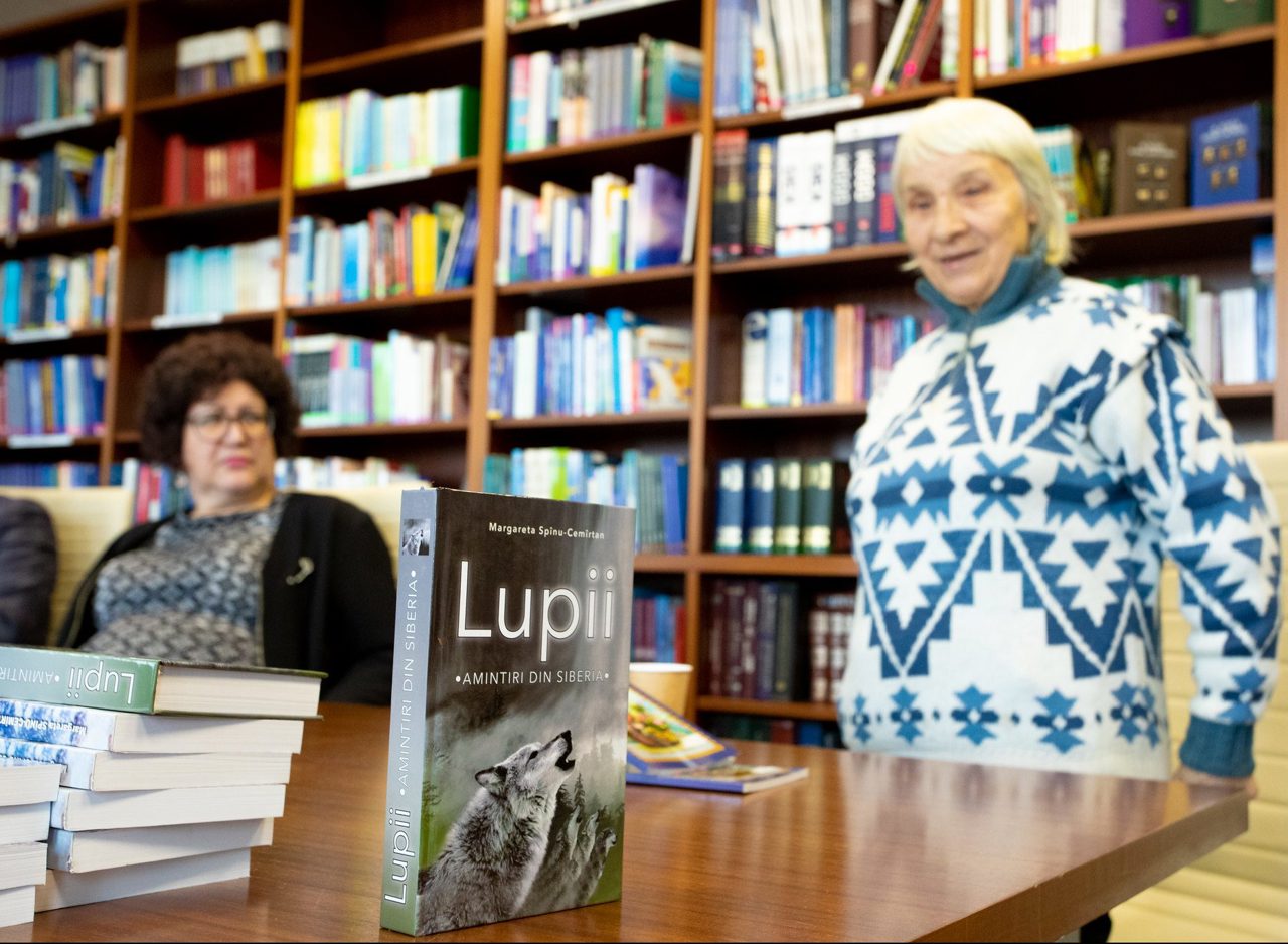 Книга «Волки. Воспоминания из Сибири», написанная Маргаретой Чемортан-Спыну, была представлена ​​в парламенте