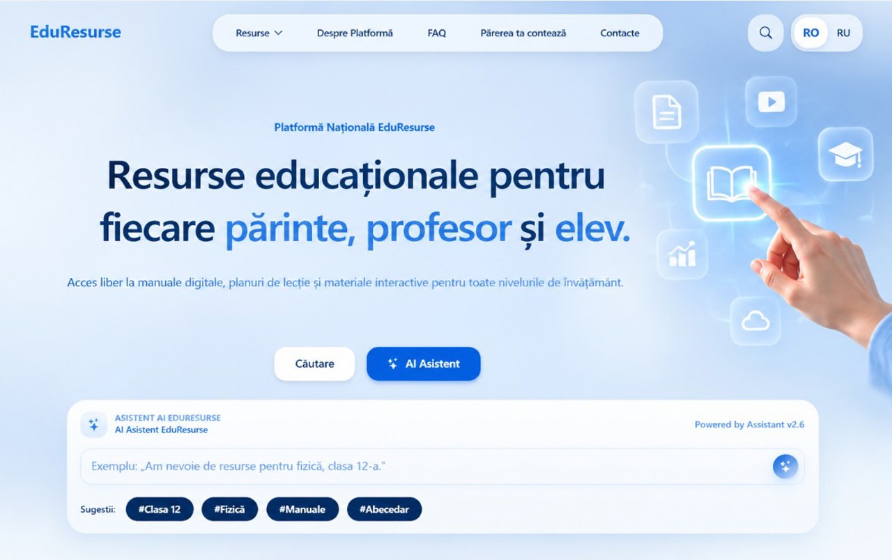 Moldova unveils free national digital repository for education 