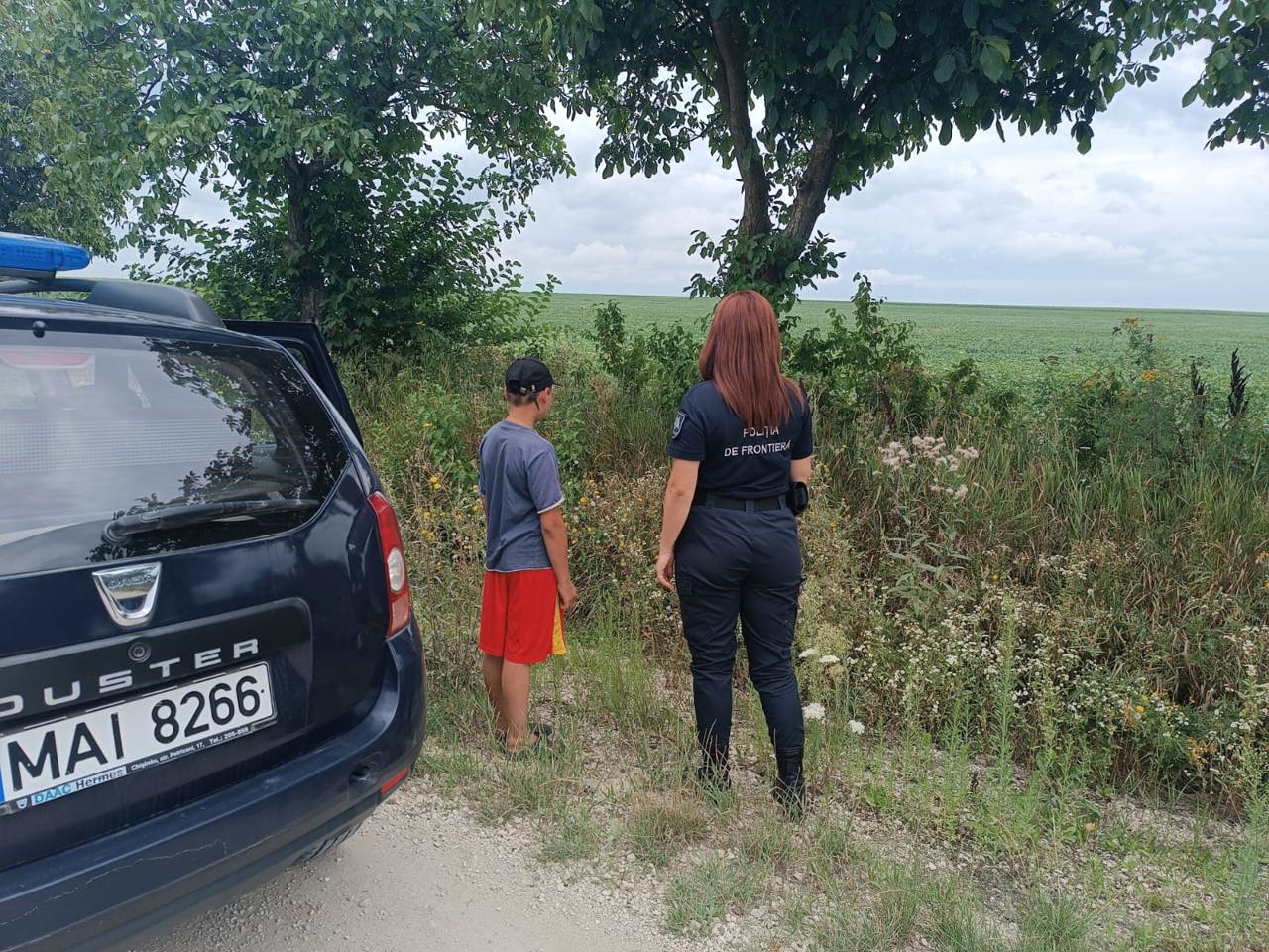 A plecat de acasă din cauza unui conflict. Un minor din Ucraina a traversat ilegal frontiera cu Republica Moldova