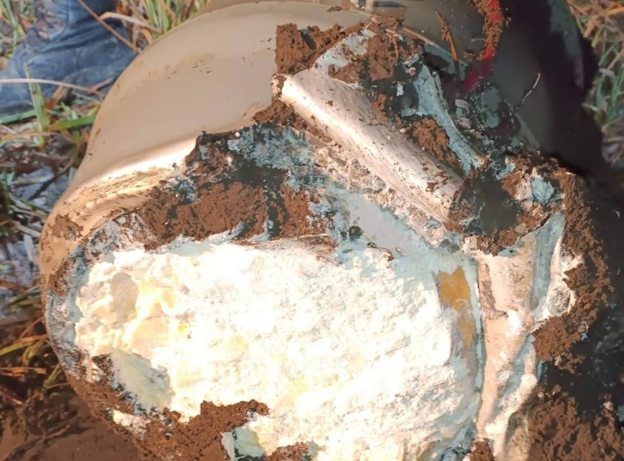 Боевая часть разбившейся ракеты обнаружена на севере страны