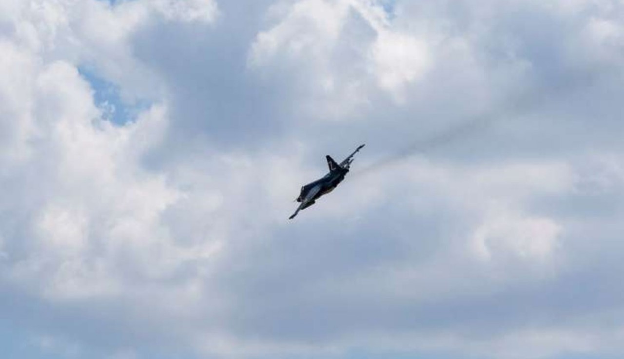 Un avion Su-25 s-a prăbușit în timpul unui zbor de antrenament în Georgia. Pilotul a murit