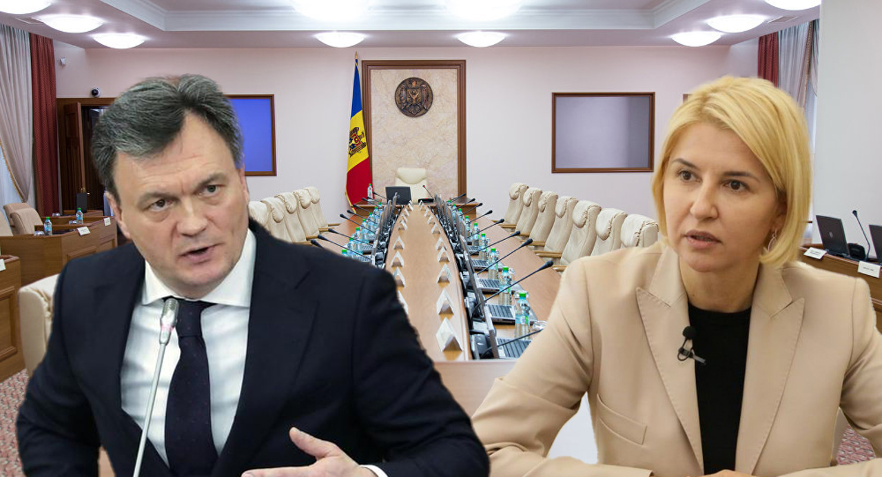 Replici între Dorin Recean și Irina Vlah la ședința Guvernului. Mărul discordiei - intenția liderului din Tatarstan de a intra în Republica Moldova 