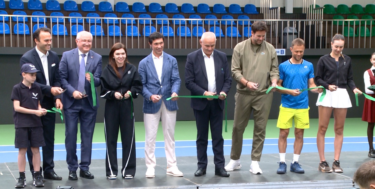 Zi istorică pentru tenisul din Republica Moldova. Federația de profil a inaugurat Centrul Național de Tenis