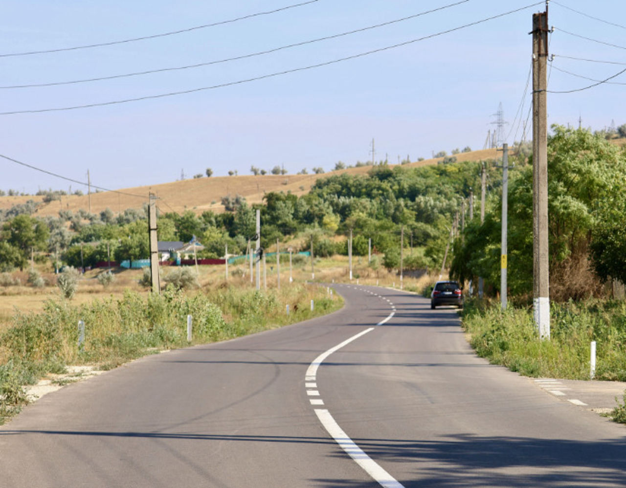 Roads in Hâncești district improved for three villages